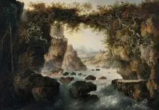 Landscape in Savoy, (c1800s). Creator: Louis Belanger