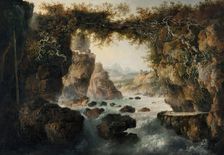 Landscape in Savoy, (c1800s). Creator: Louis Belanger