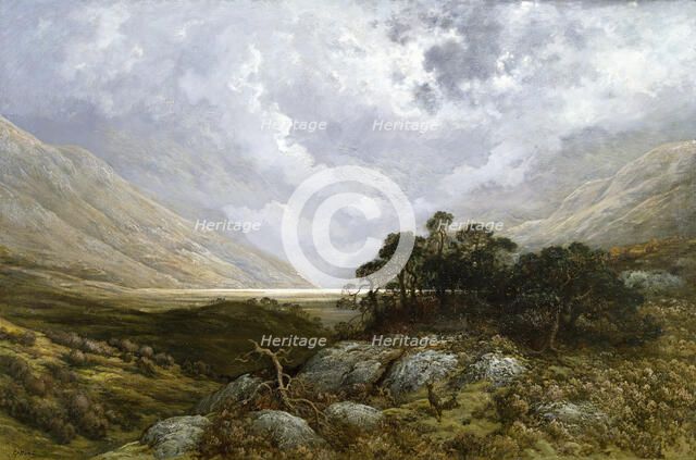 Landscape in Scotland, c1878. Creator: Gustave Doré.