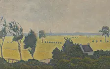 Landscape in Seneffe, (1890?). Creator: Alfred William Finch