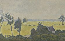 Landscape in Seneffe, (1890?). Creator: Alfred William Finch