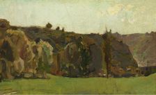 Landscape in the Ardennes, 1882. Creator: Félicien Rops