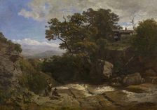 Landscape in the Dauphiné, 1854. Creator: Theodore Fourmois