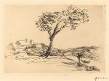 Landscape in the Environs of Versailles, 1909. Creator: Jean Louis Forain