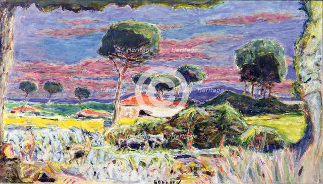 Landscape in the South (Paysage du Midi), 1939. Creator: Bonnard, Pierre (1867-1947).