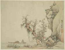 Landscape in the Style of Ancient Masters: Songxuezhai Lan Ying, China, Ming dynasty, 1642. Creator: Lan Ying
