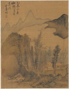 Landscape in the Style of Chao Yuan, 1775. Creator: Zhai Dakun (Chinese, d. 1804)