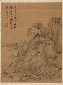 Landscape in the Style of Ching Hao, 1775. Creator: Zhai Dakun (Chinese, d. 1804)