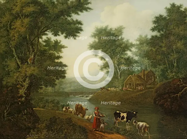 Landscape in the Surroundings of Saint Petersburg. Artist: Shchedrin, Semyon Fyodorovich (1745-1804)