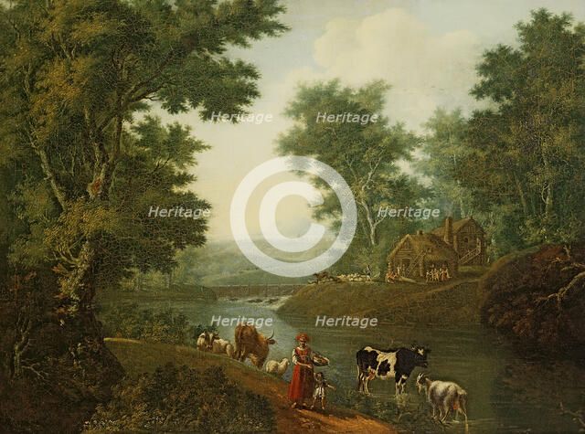 Landscape in the Surroundings of Saint Petersburg. Artist: Shchedrin, Semyon Fyodorovich (1745-1804)