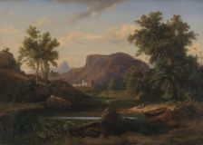 Landscape in Tirol, unknown date. Creator: Carl Maria Nicolaus Hummel