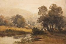Landscape in Wales, c1820s. Creator: David Cox the Elder