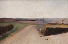 Landscape, Island of Mors, Jutland, 1893. Creator: Fridolin Johansen