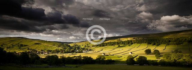 Landscape, Kettlewell, Upper Wharfedale, North Yorkshire, c1980-c2017. Artist: Historic England Staff Photographer.