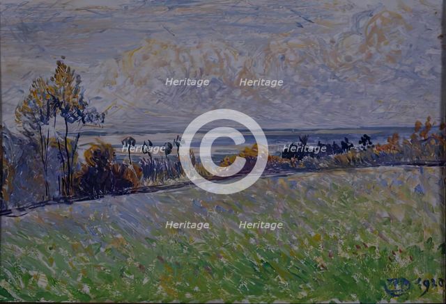 Landscape - Lyme Regis, 1920. Creator: Lucien Pissarro.