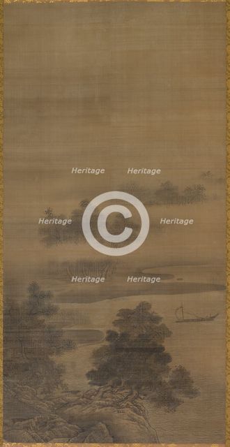 Landscape, late 1500s-early 1600s. Creator: Sessh? T?y? (Japanese, 1420-1506), follower of.