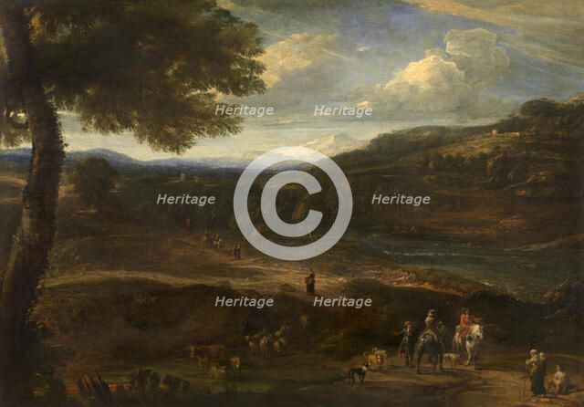 Landscape, late 17th-early 19th century. Creator: Cornelis Huysmans.