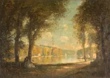 Landscape, late 19th century. Creator: Alfred Sisley