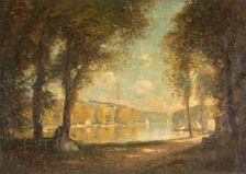 Landscape, late 19th century. Creator: Alfred Sisley