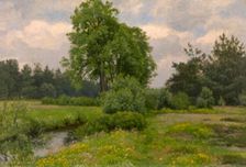 Landscape, late 19th-early 20th century. Creator: Alfred Elsen