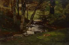 Landscape (Laura's Nook), 1889. Creator: Theodore Clement Steele