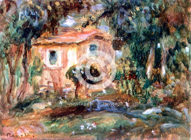 'Landscape, le Cannet', 1902. Artist: Pierre-Auguste Renoir