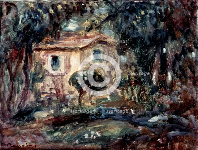 'Landscape. Le Cannet', 1902.  Artist: Pierre-Auguste Renoir