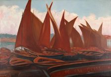 Landscape. Leça da Palmeira, 1905. Creator: Carneiro, António (1872-1930)