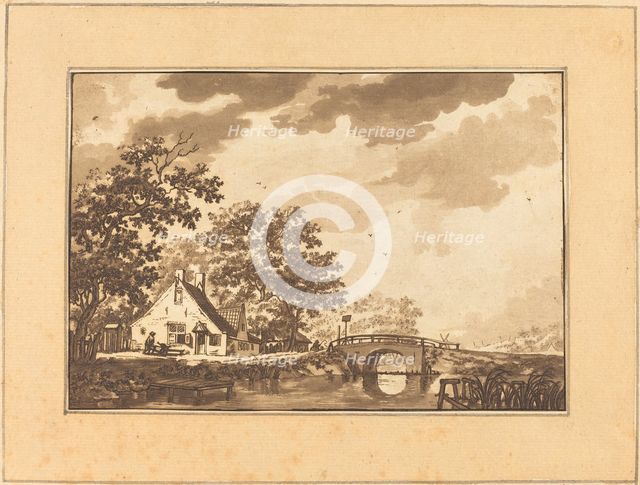Landscape, published 1782. Creator: Regina Schönecker.