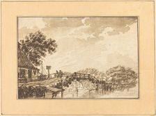 Landscape, published 1782. Creator: Regina Schönecker