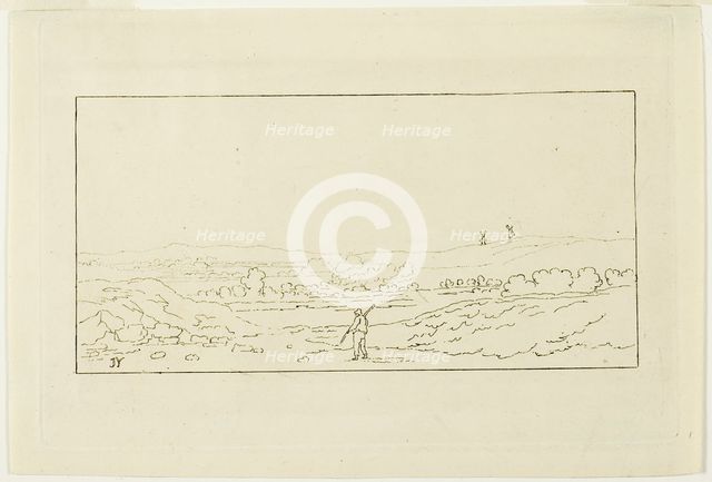 Landscape, published July 1, 1818. Creator: Unknown.