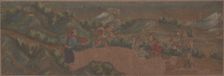 Landscape Painting of Figure in Woodland Setting. Creator: Unknown