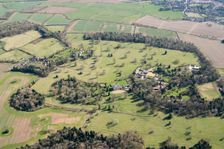 Landscape park at Courteenhall, near Northampton, Northamptonshire, 2018. Creator: Historic England Staff Photographer