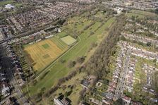 Landscape park at Canons Park, Harrow, London, 2018. Creator: Historic England Staff Photographer