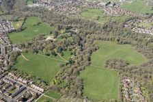 Landscape park at Oldbury Court Estate, Bristol, 2018. Creator: Historic England Staff Photographer