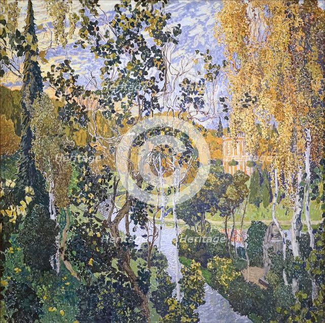 Landscape. Pavlovsk, 1915. Creator: Golovin, Alexander Yakovlevich (1863-1930).