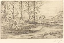 Landscape (Paysage). Creator: Alphonse Legros