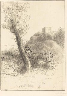 Landscape (Paysage). Creator: Alphonse Legros
