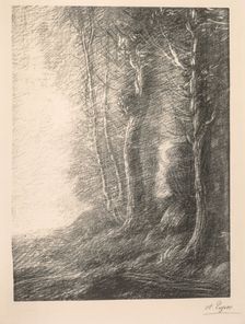 Landscape (Paysage). Creator: Alphonse Legros (French, 1837-1911)