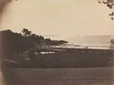 Landscape, Pride's Crossing, ca. 1856. Creator: Samuel Masury