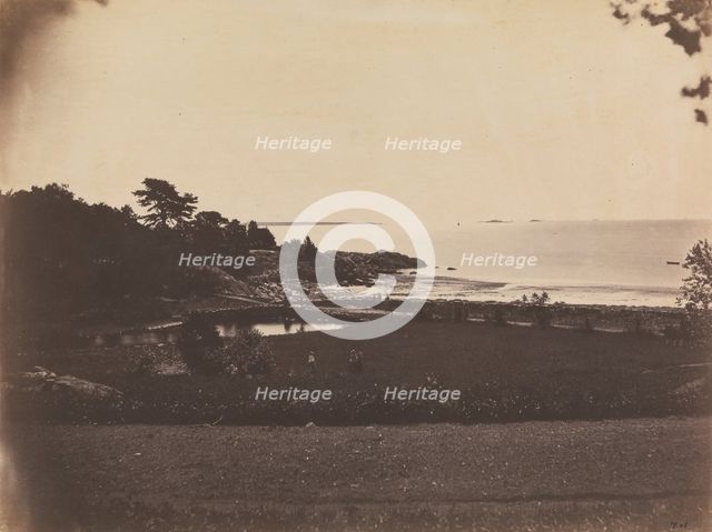 Landscape, Pride's Crossing, ca. 1856. Creator: Samuel Masury.