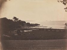 Landscape, Pride's Crossing, ca. 1856. Creator: Samuel Masury