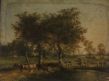 Landscape, probably 17th century. Creator: Unknown