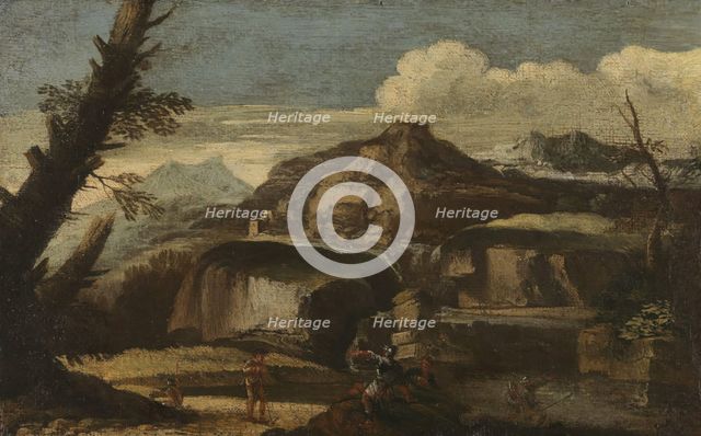 Landscape, probably c1700. Creator: Unknown.