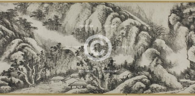 Landscape, Qing dynasty/early Republican period, 19th/early 20th century. Creator: Unknown.