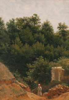 Landscape study, 1840s. Creator: Peter Christian Thamsen Skovgaard