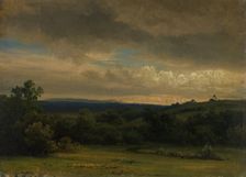 Landscape study, 1850s. Creator: Werner Holmberg