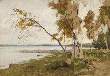 Landscape Study, 1885. Creator: Victor Westerholm