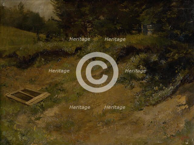 Landscape study, 1888. Creator: Béla Benczúr.