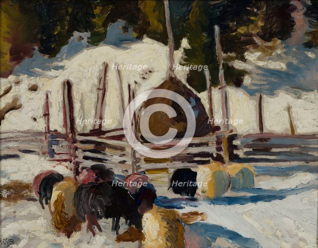 Landscape Study, 1905. Creator: Kazimierz Sichulski.